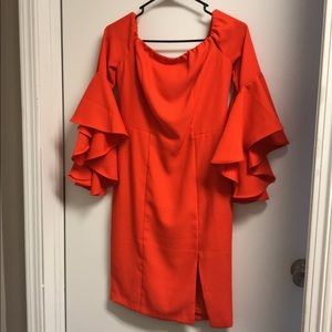 Red/Orange Venus dress